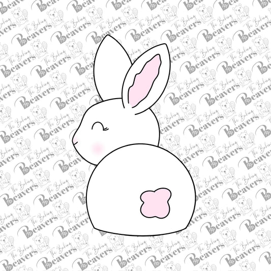Little Bunny Cookie Cutter (recommend sizing up)