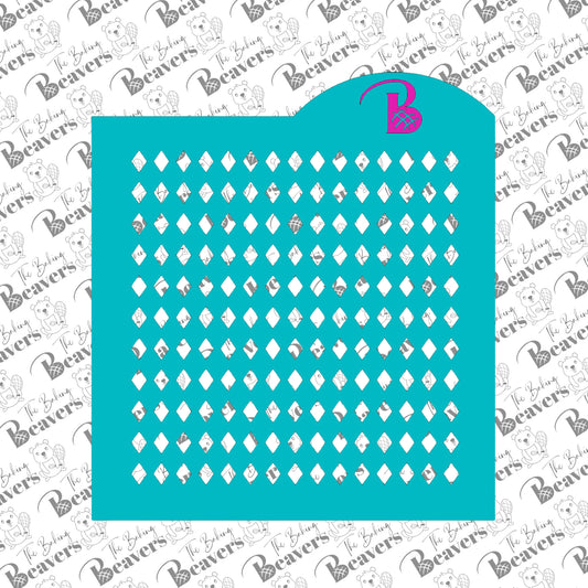 Diamond Sprinkle Stencils