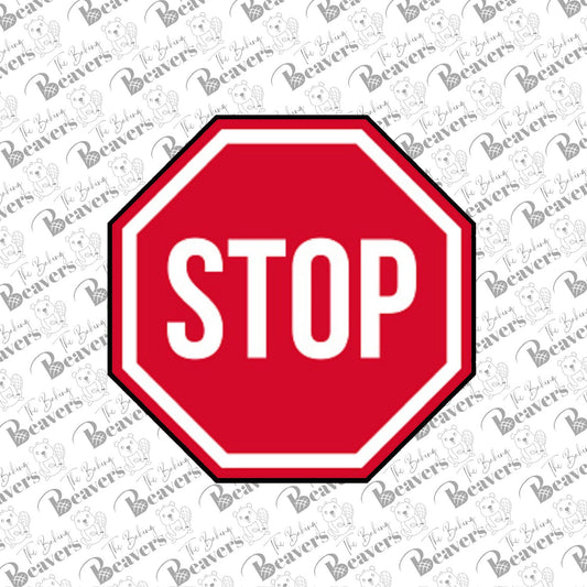 Stop Sign Cookie Cutter