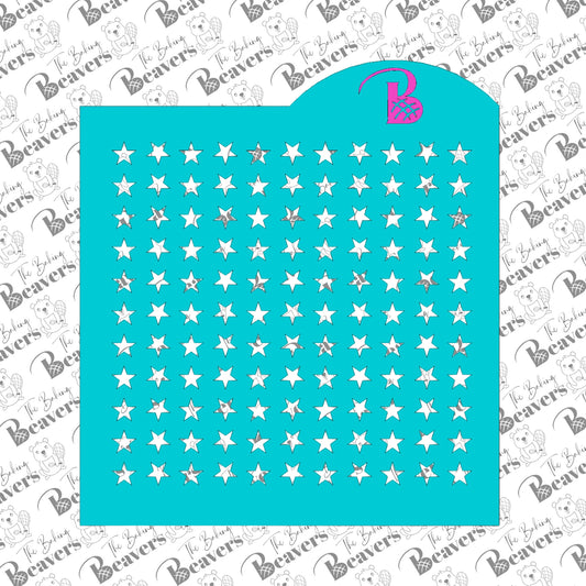 Pointed Star Sprinkle Stencils (sm, md, or lg)