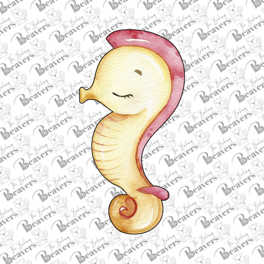 Seahorse Cookie Cutter (recommend sizing up)