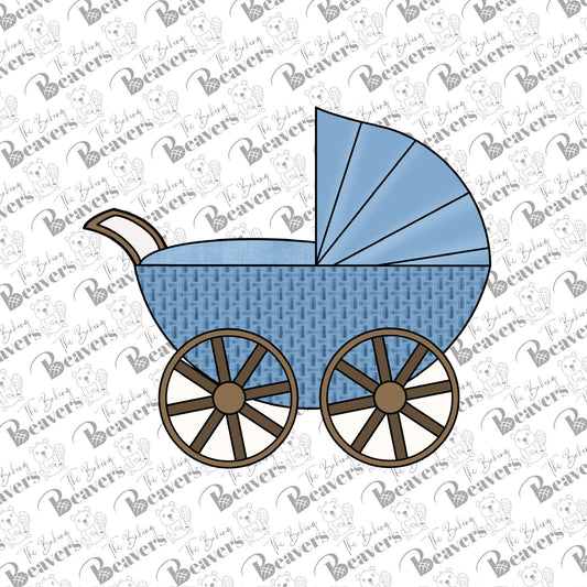 Baby Stroller Cookie Cutter
