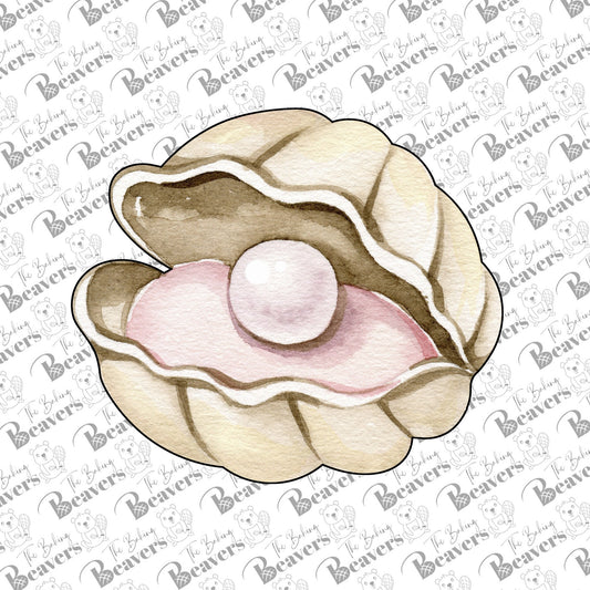 Pearl in Shell Cookie Cutter