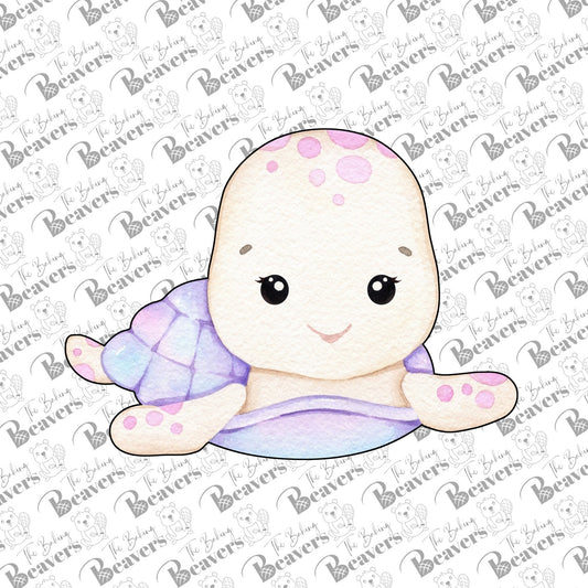 Sea Turtle (Front Facing) Cookie Cutter