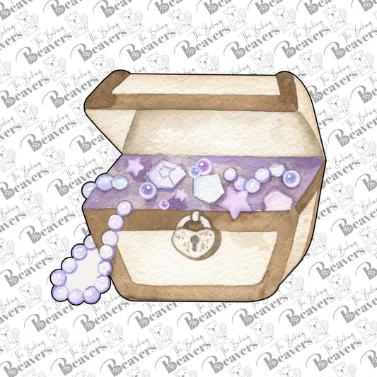 Sunken Treasure Chest Cookie Cutter