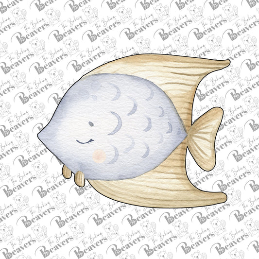 Angel Fish 2 Cookie Cutter