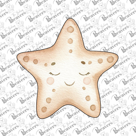 Starfish (Wide Version) Cookie Cutter