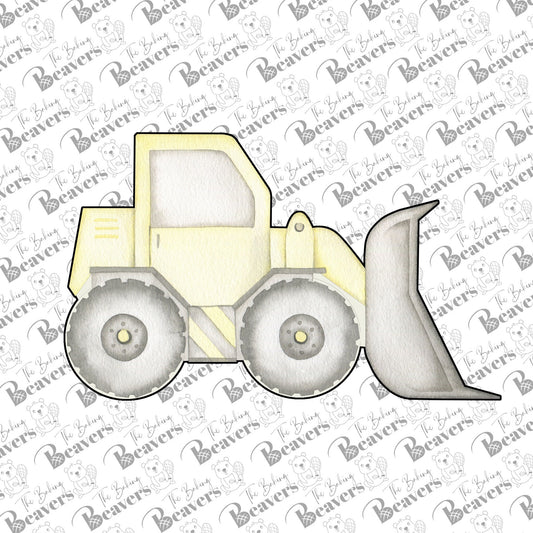 Bull Dozer Cookie Cutter