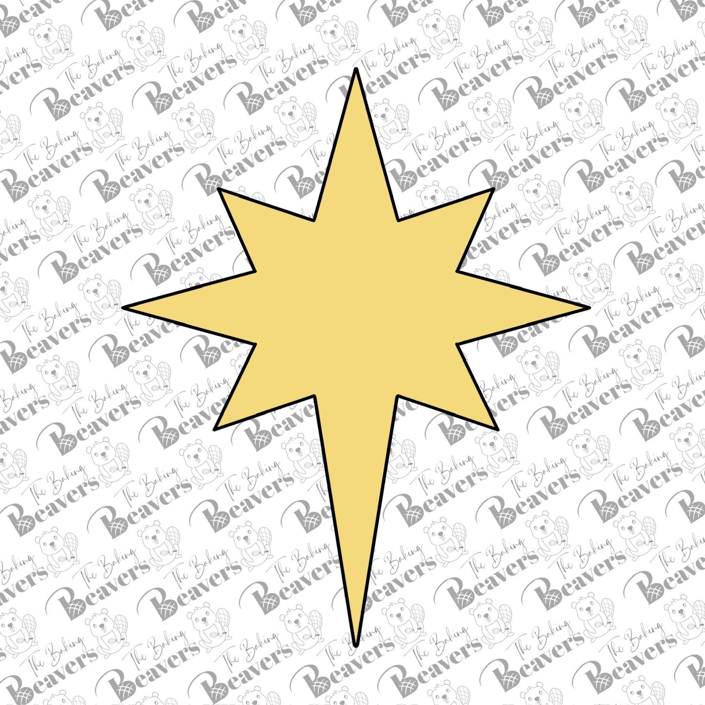 Star of Bethlehem Cookie Cutter