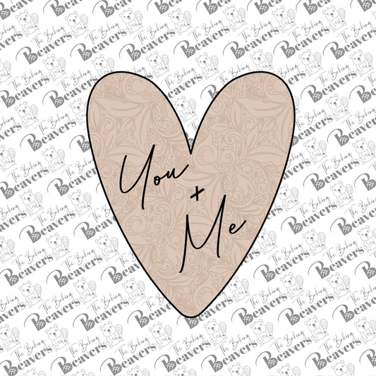 Skinny Heart (version 2) Cookie Cutter