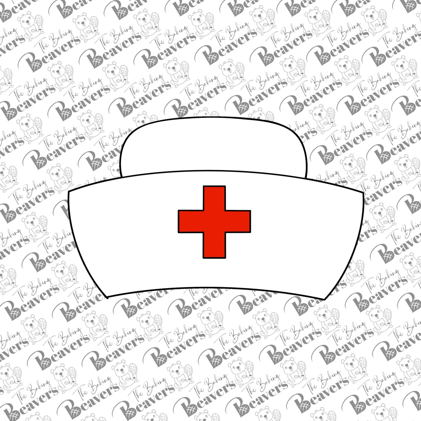 Nurse Hat Cookie Cutter