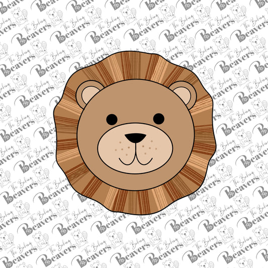 Lion Face Cookie Cutter