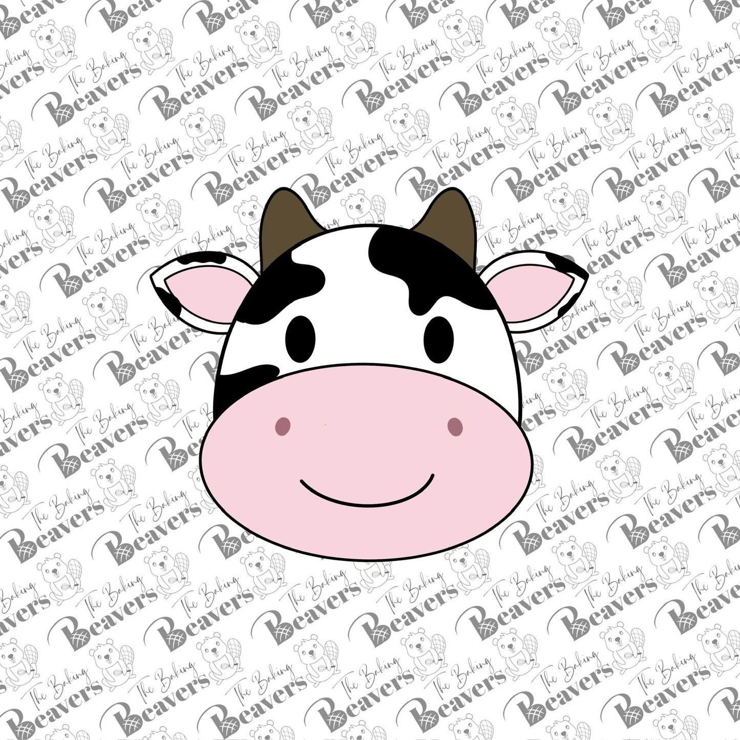Cow Face Cookie Cutter
