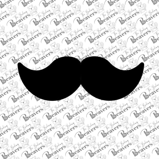 Mustache Cookie Cutter (recommend sizing up)