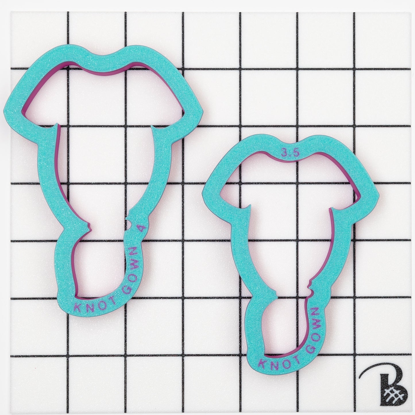 Baby Knot Gown Cookie Cutter