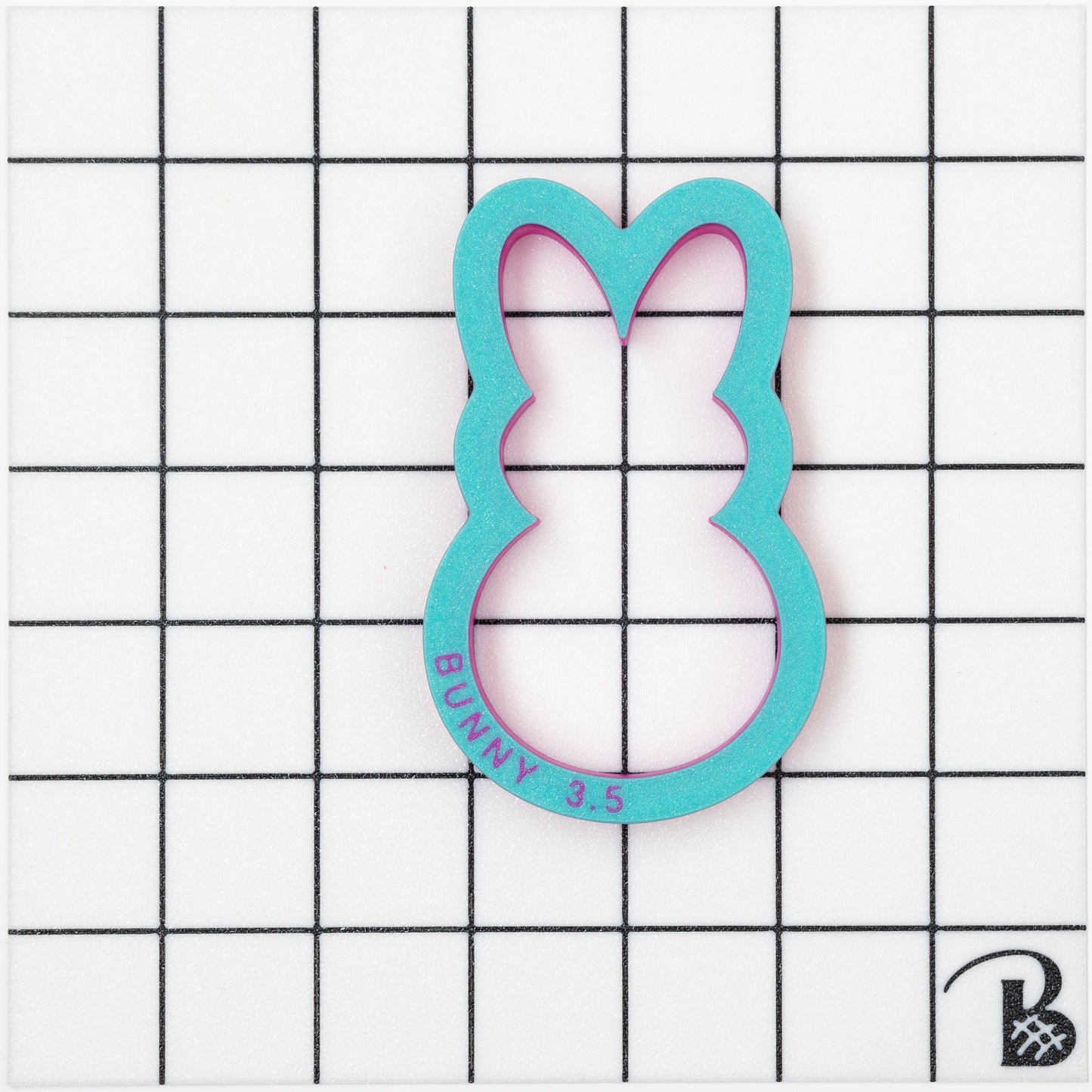 Bunny Cookie Cutter (recommend sizing up)