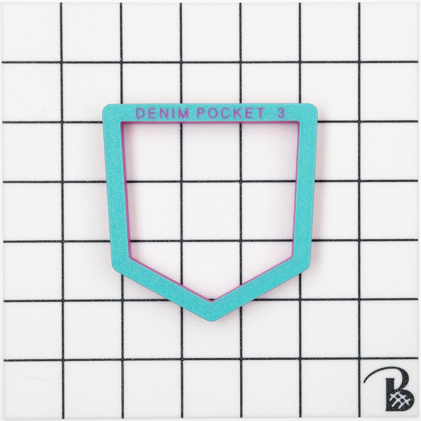 Denim Pocket Cookie Cutter (recommend sizing down)
