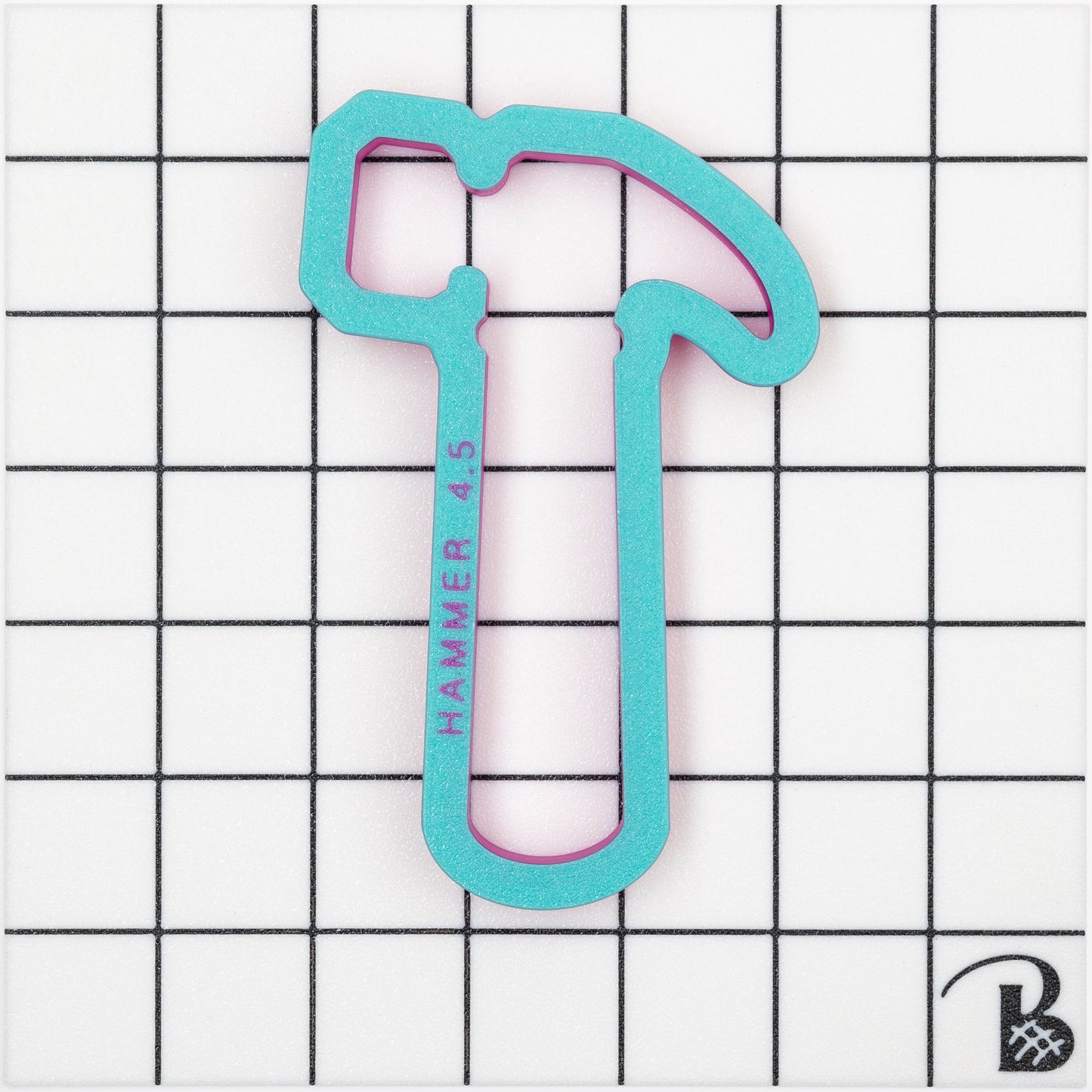 Hammer Cookie Cutter (recommend sizing up)