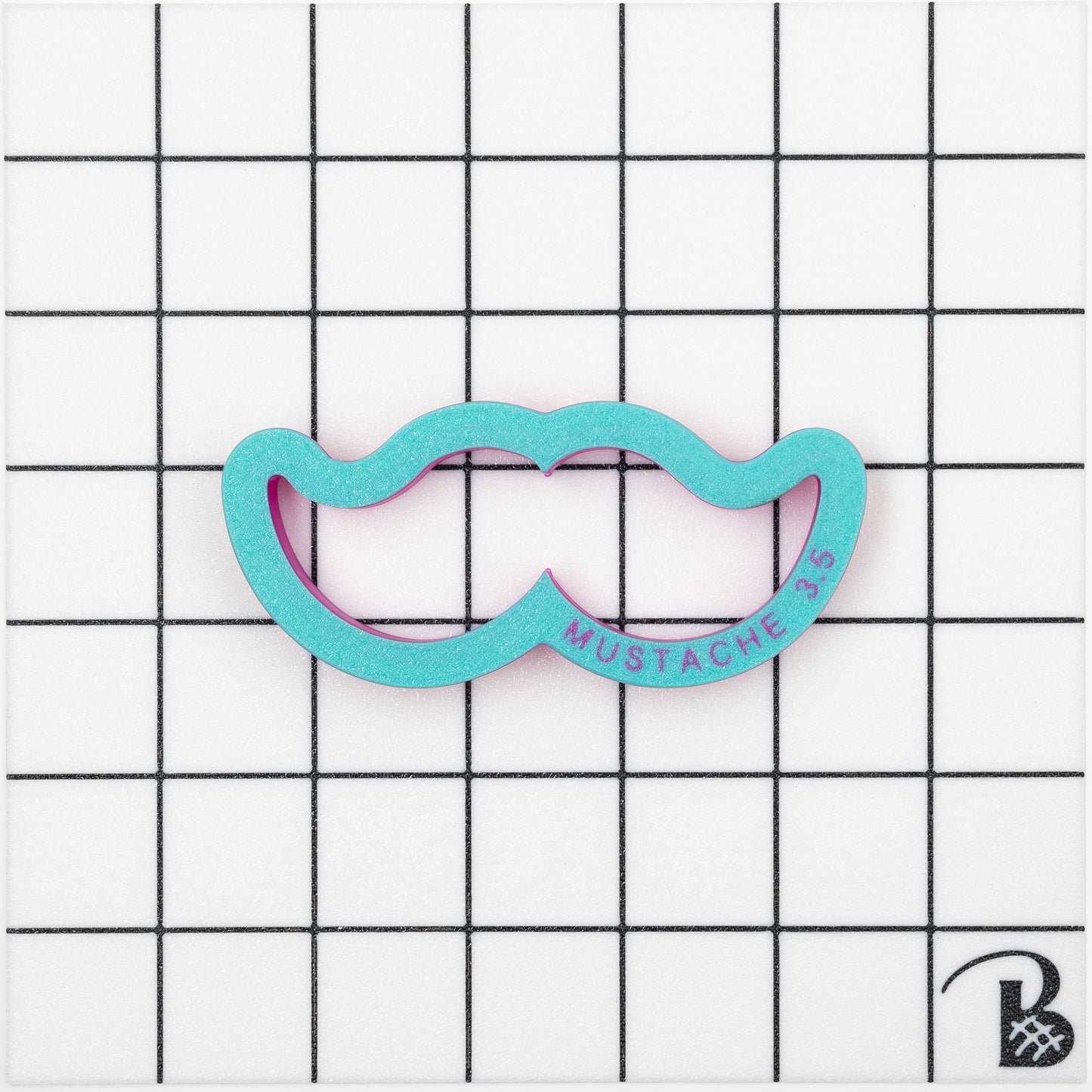 Mustache Cookie Cutter (recommend sizing up)