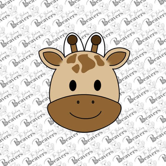 Giraffe Face Cookie Cutter