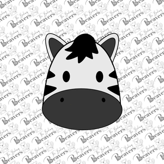 Zebra Face Cookie Cutter