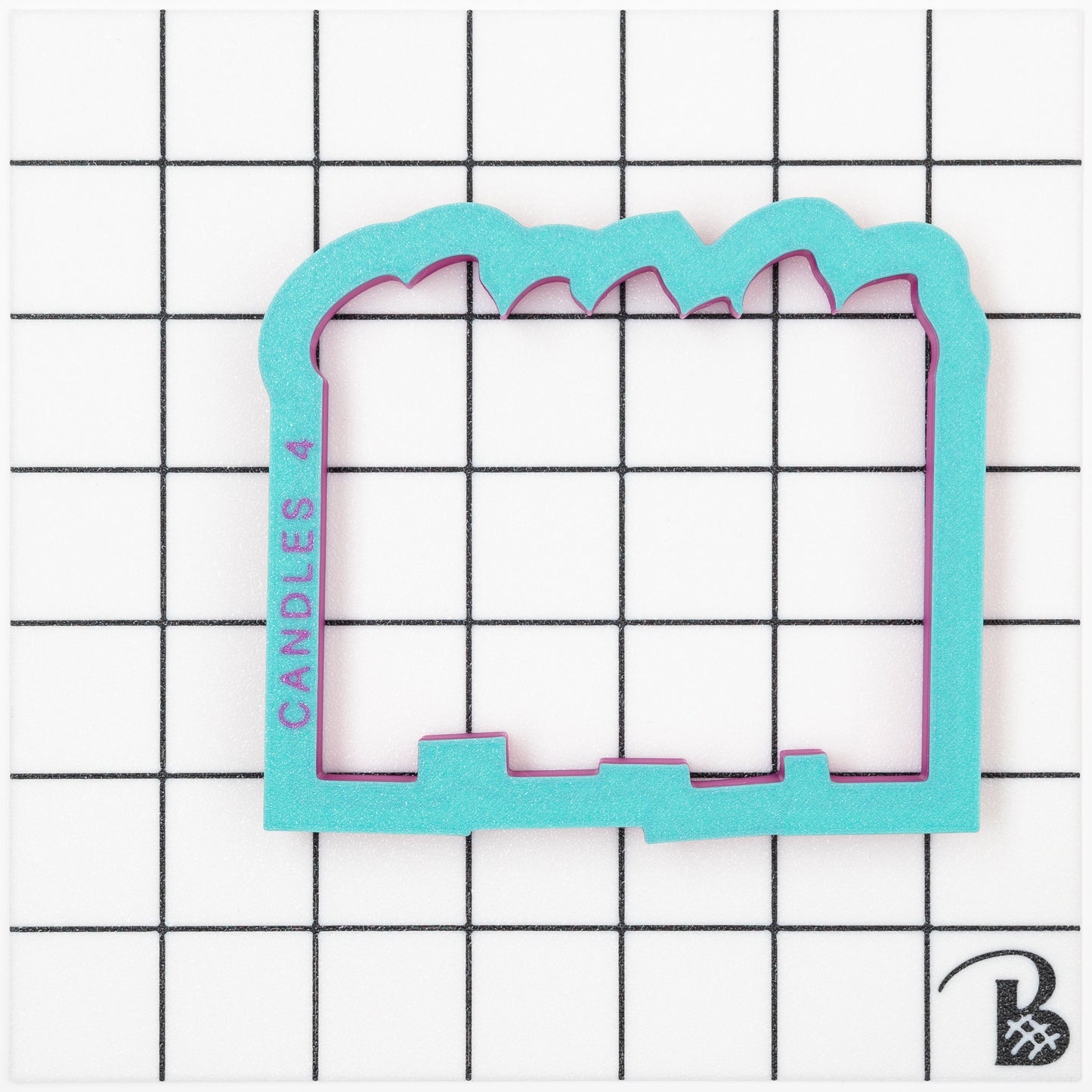 Birthday Candles Cookie Cutter