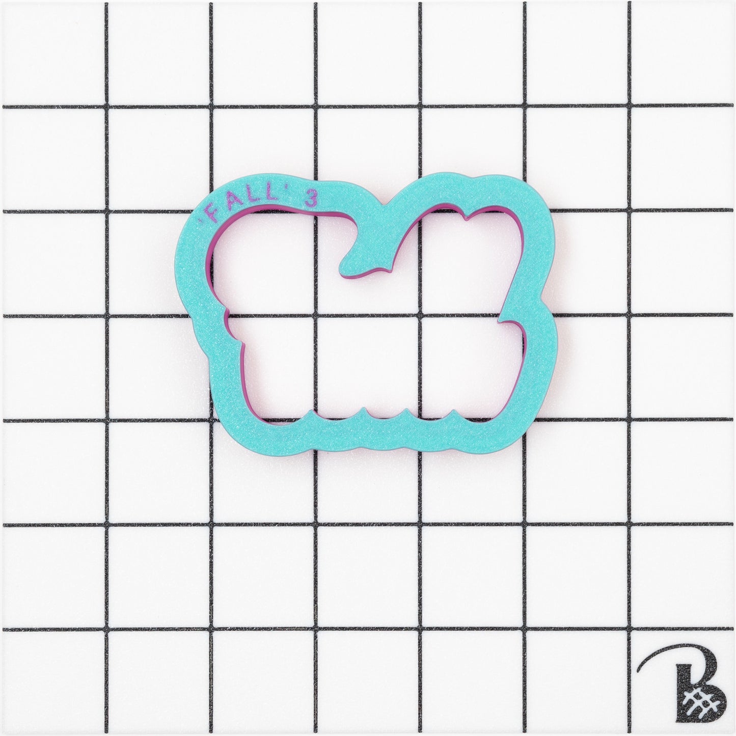 Fall Text Cookie Cutter (With or Without Stencil)