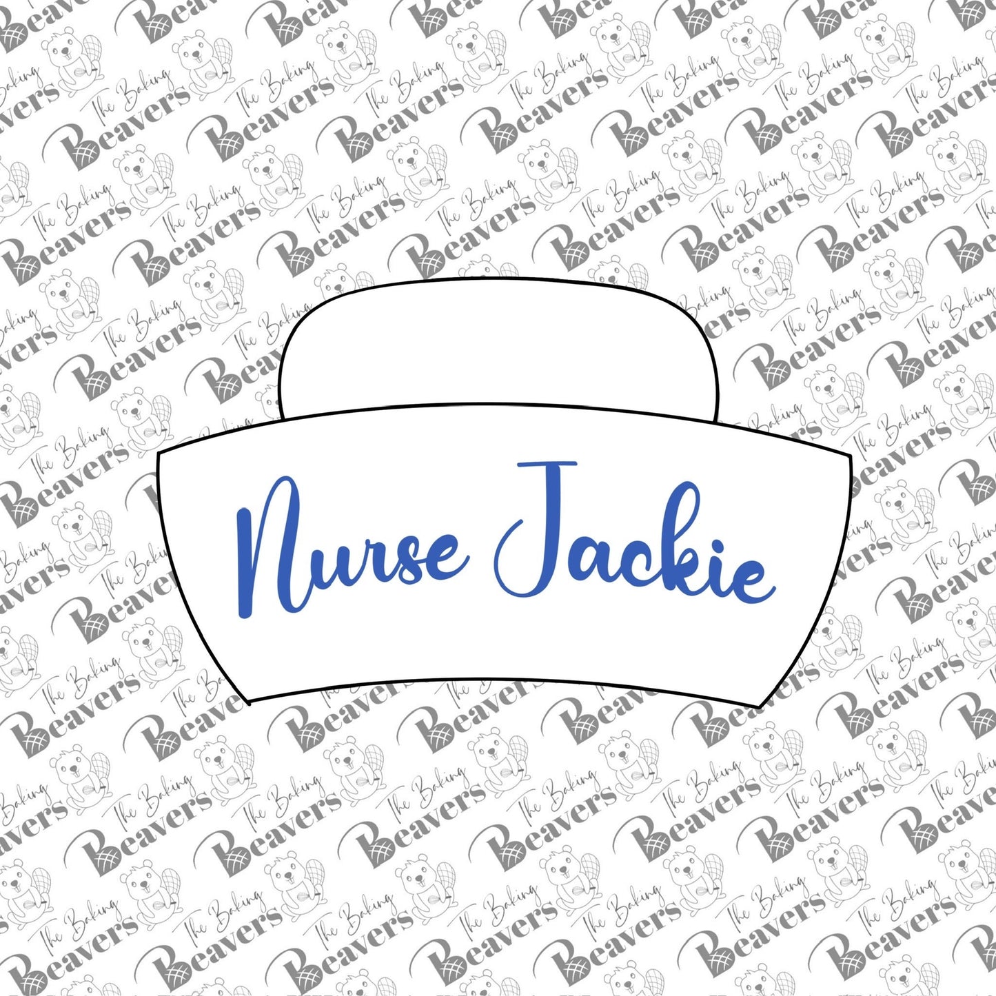 Nurse Hat Cookie Cutter