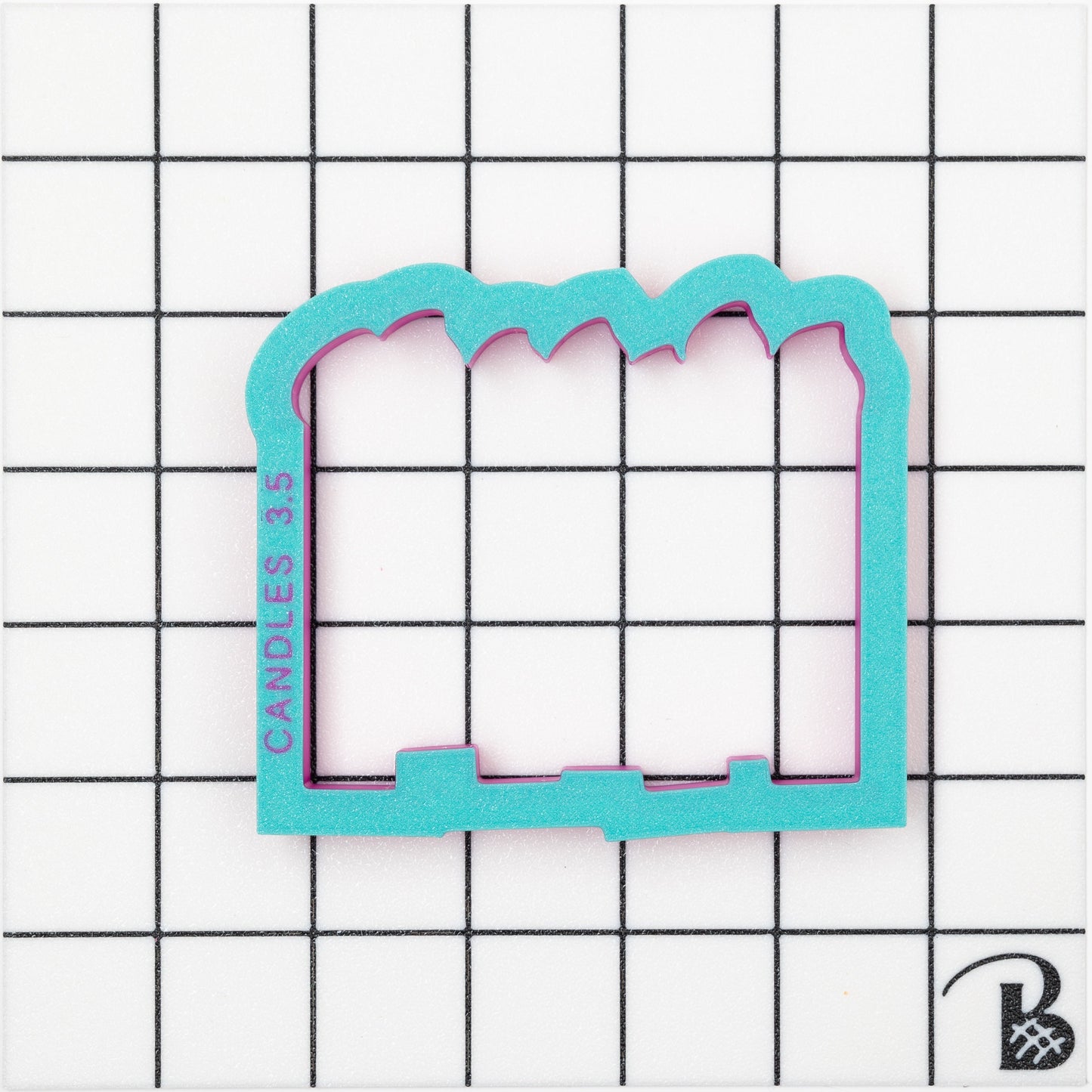Birthday Candles Cookie Cutter