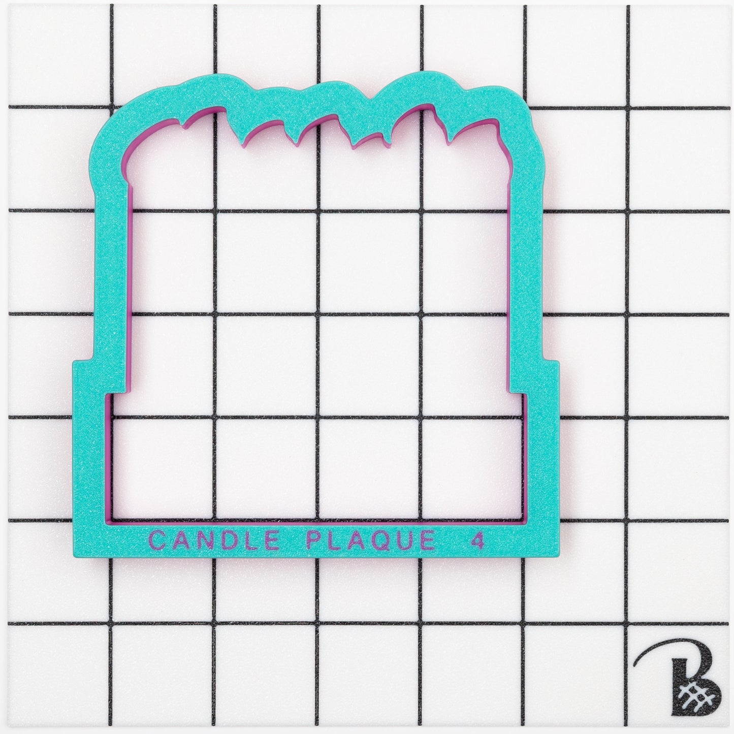 Birthday Candles with Plaque Cookie Cutter