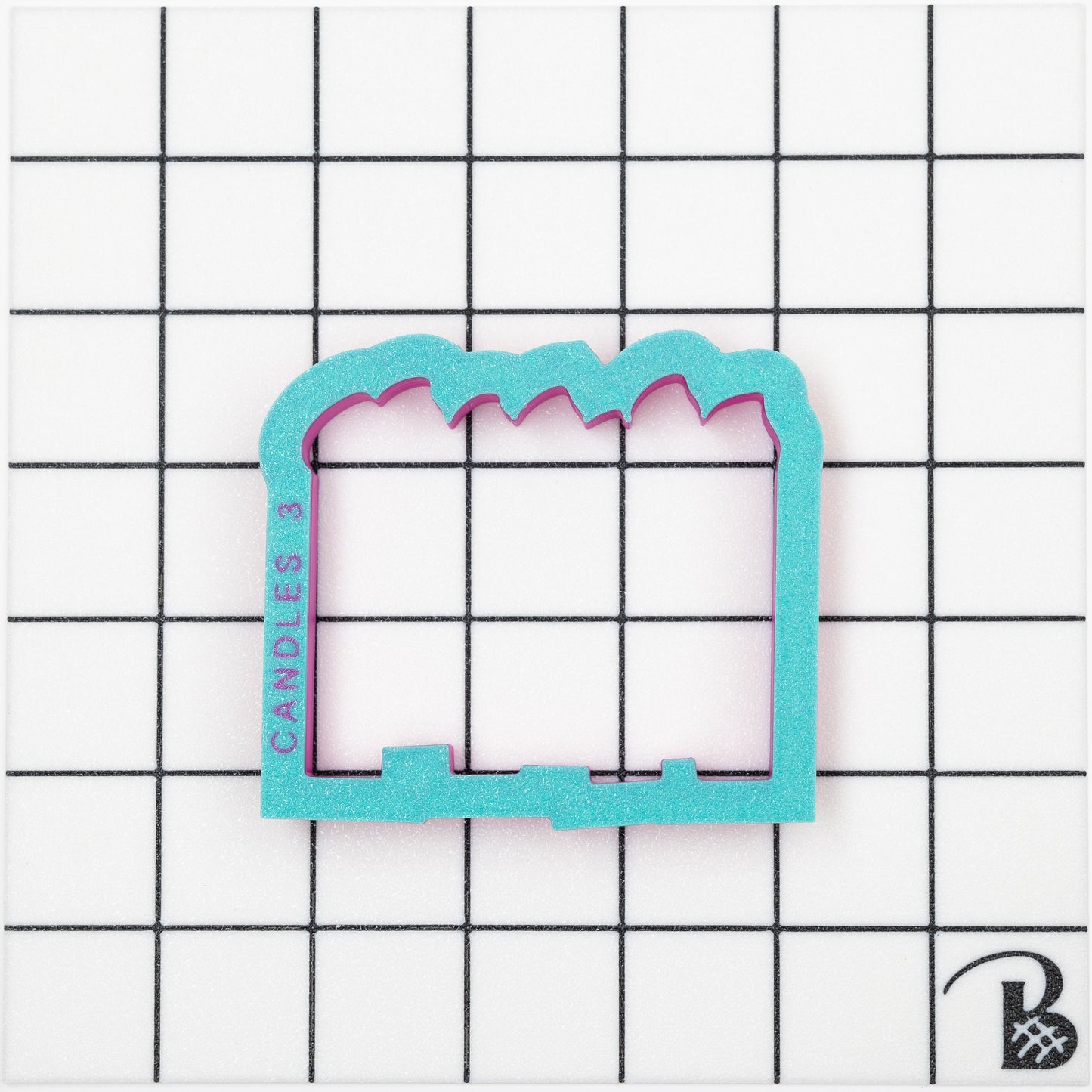 Birthday Candles Cookie Cutter
