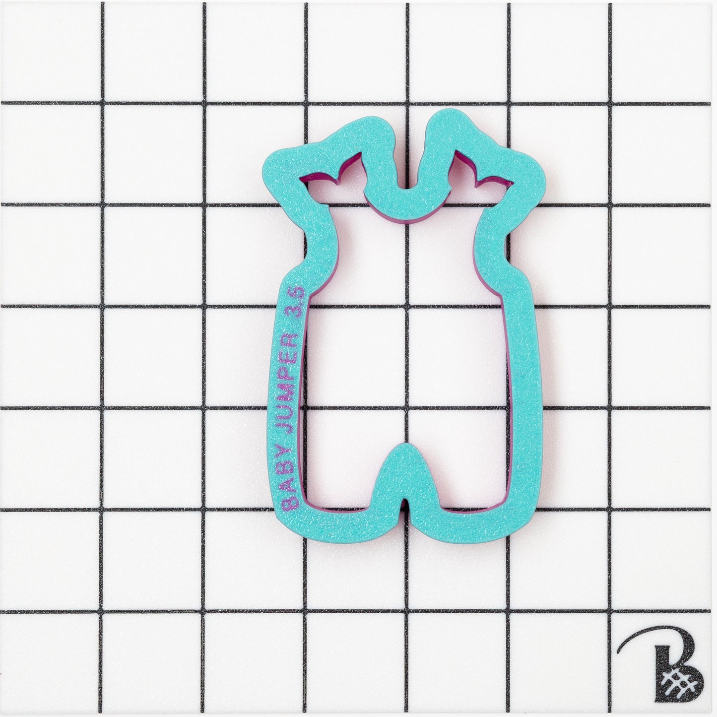 Baby Jumper with Bows Cookie Cutter (may want to size up)