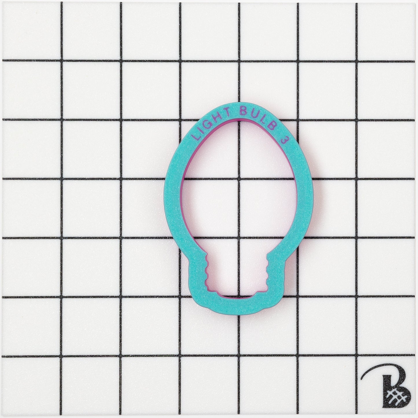 Christmas Light Bulb Cookie Cutter