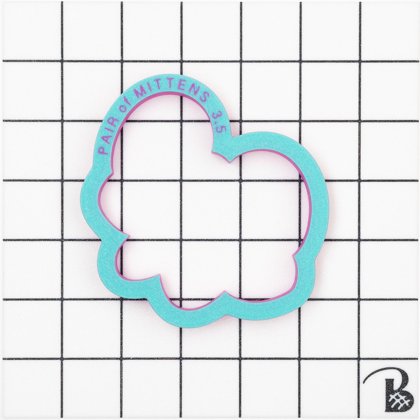 Pair of Mittens Cookie Cutter