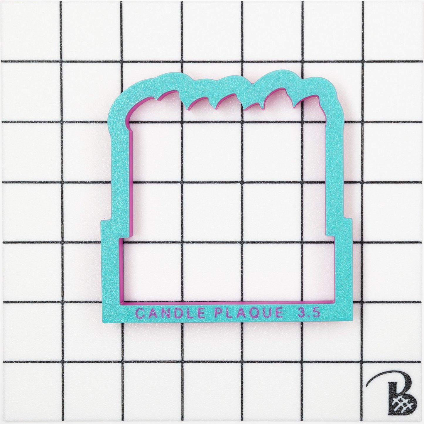 Birthday Candles with Plaque Cookie Cutter