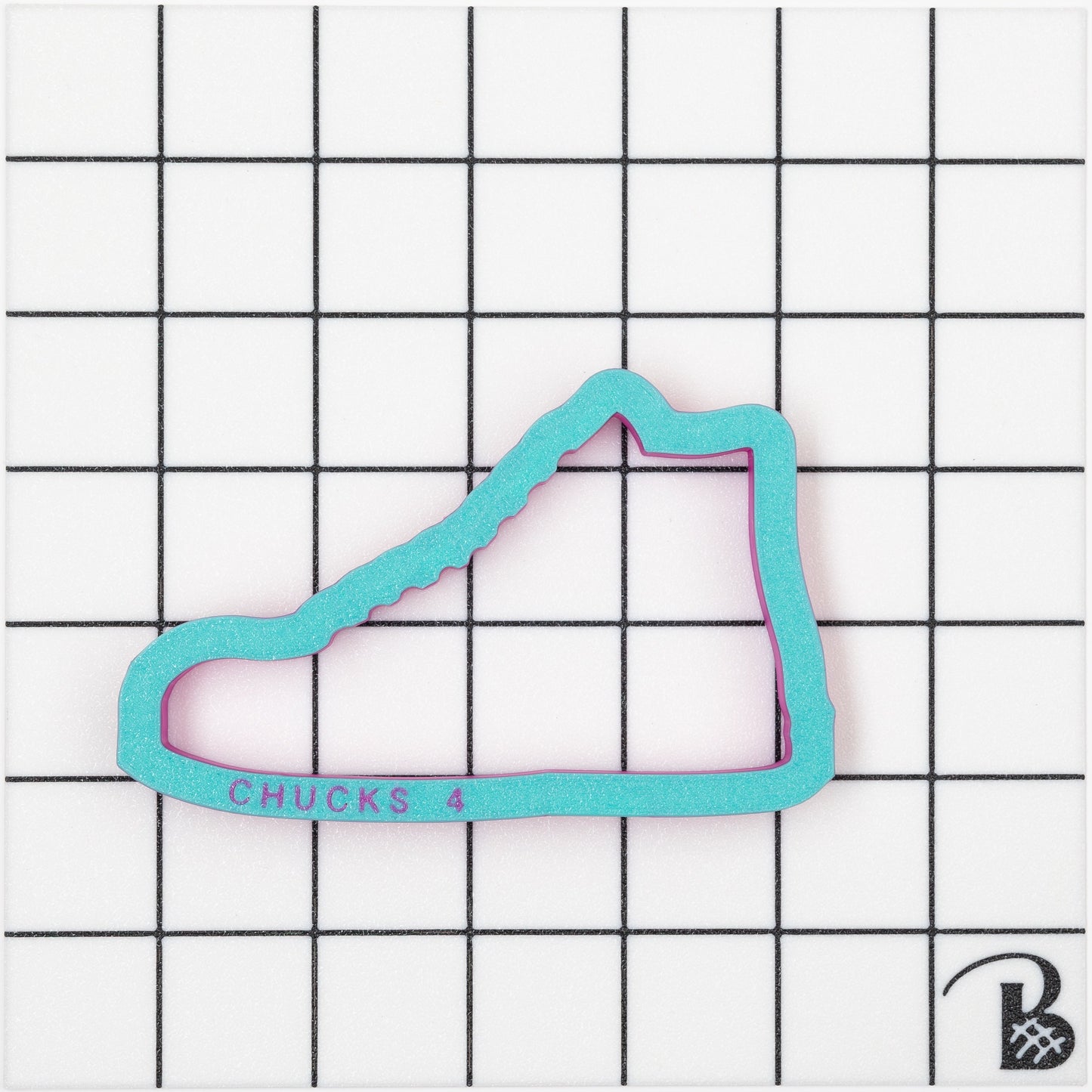 Chucks Shoe Cookie Cutter (recommend sizing up)