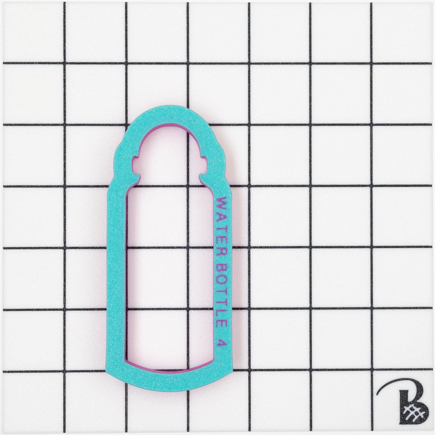 Water Bottle Cookie Cutter (recommend sizing up)