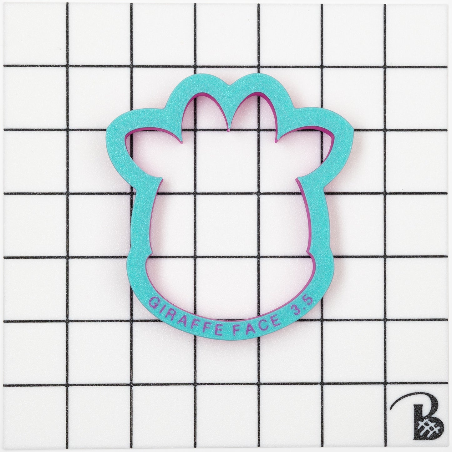 Giraffe Face Cookie Cutter