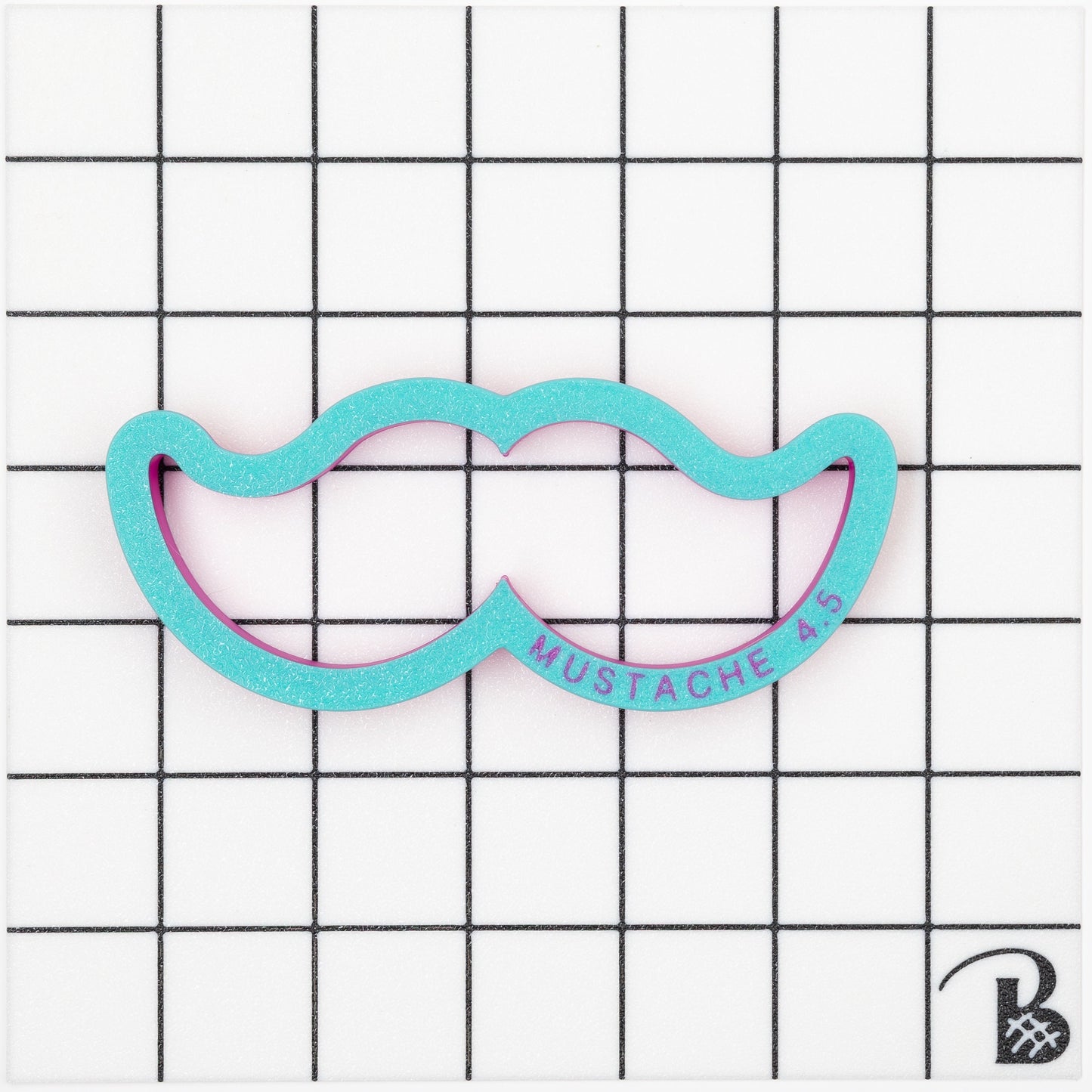 Mustache Cookie Cutter (recommend sizing up)