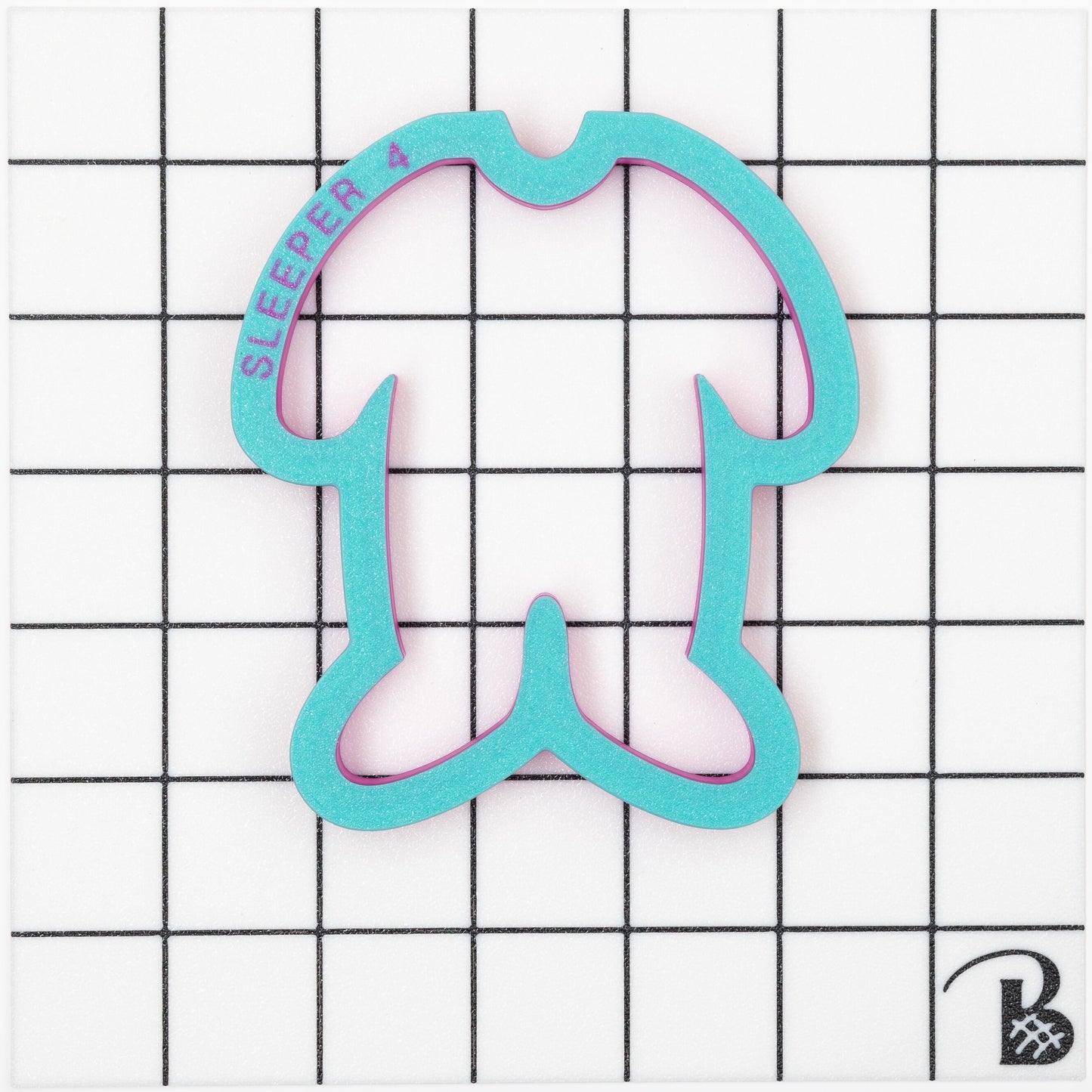 Baby Sleeper PJs Cookie Cutter