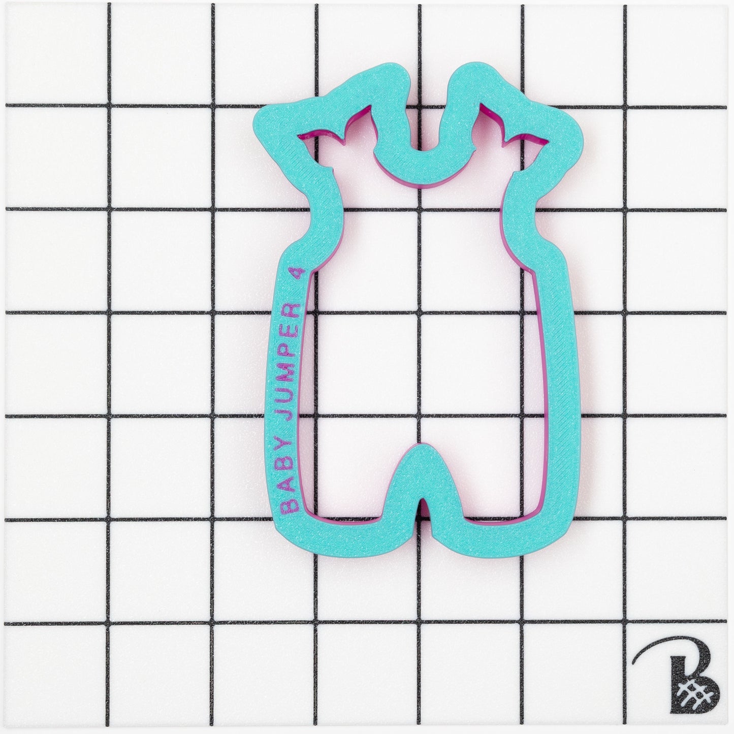 Baby Jumper with Bows Cookie Cutter (may want to size up)
