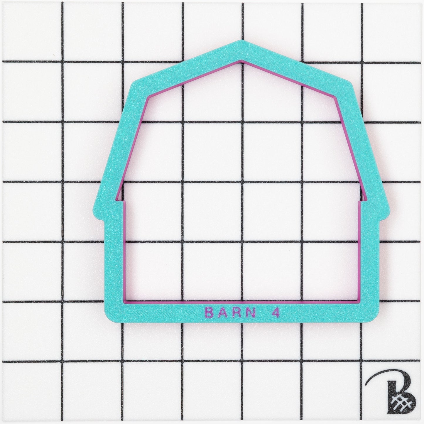 Barn Cookie Cutter (recommend sizing DOWN)