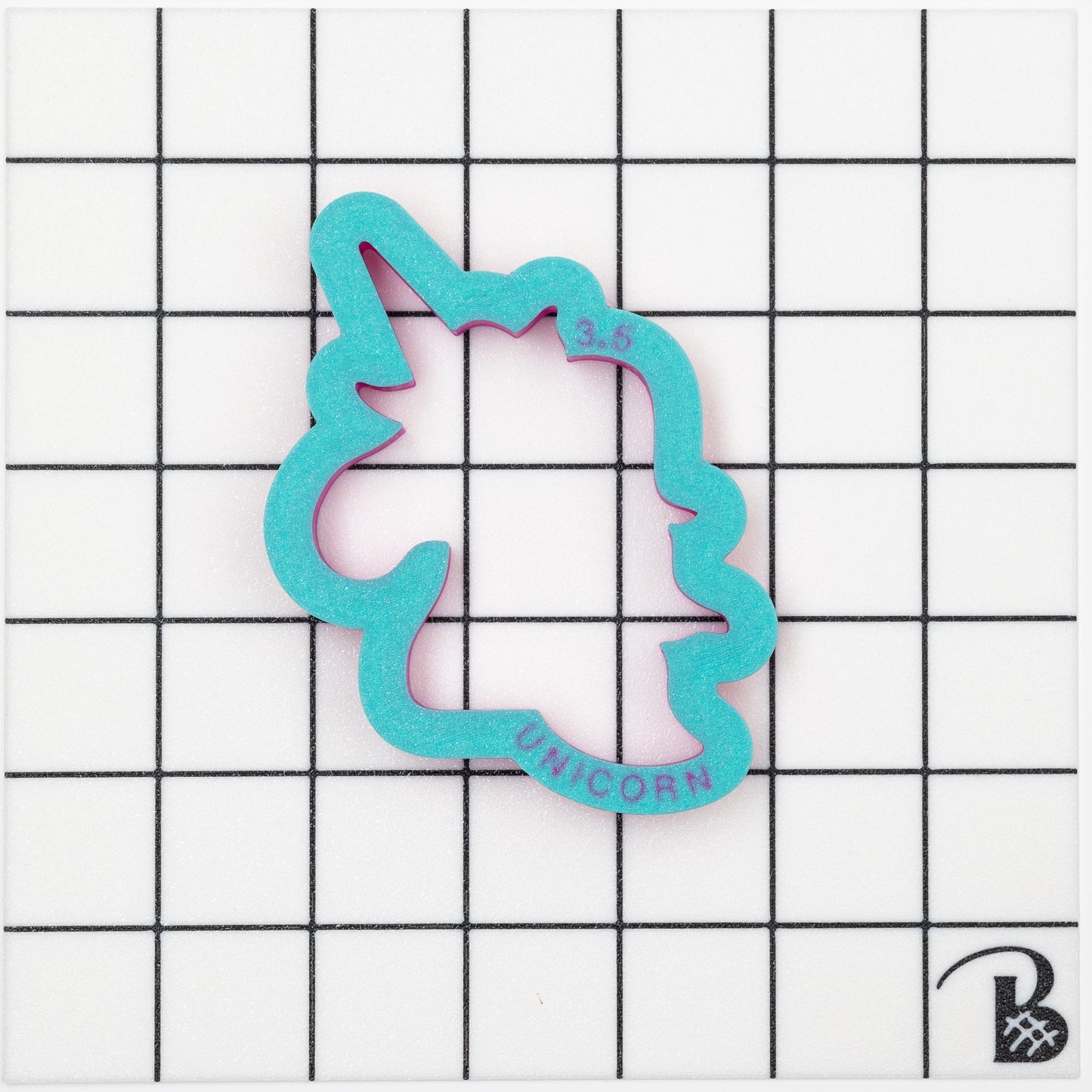 Unicorn Head (side view) Cookie Cutter