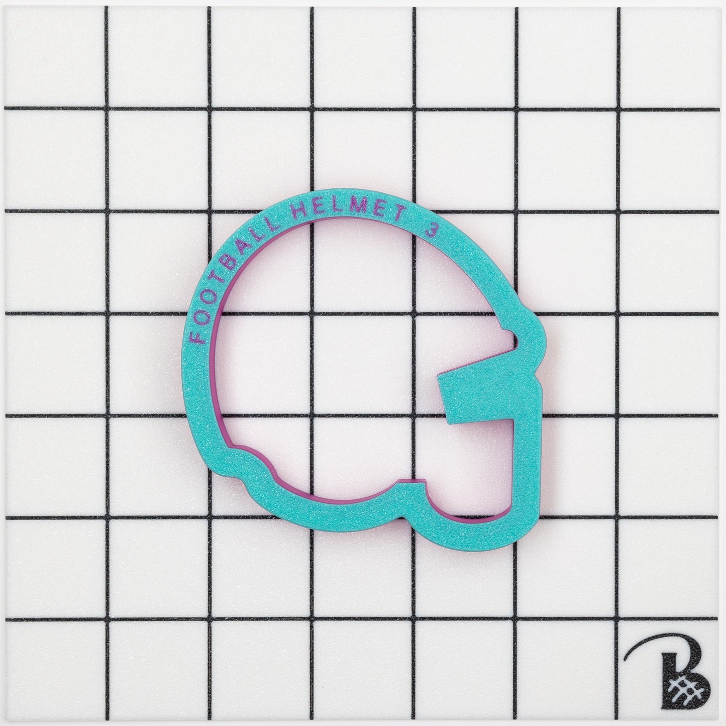 Football Helmet Cookie Cutter