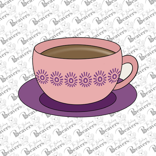 Tea Cup with Saucer Cookie Cutter