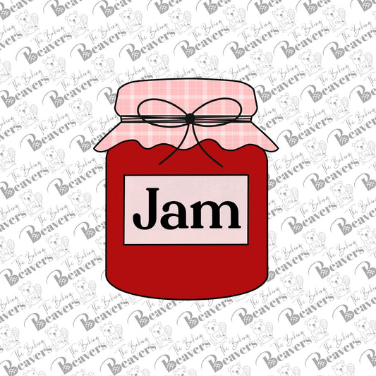 Jam/Jelly Jar Cookie Cutter