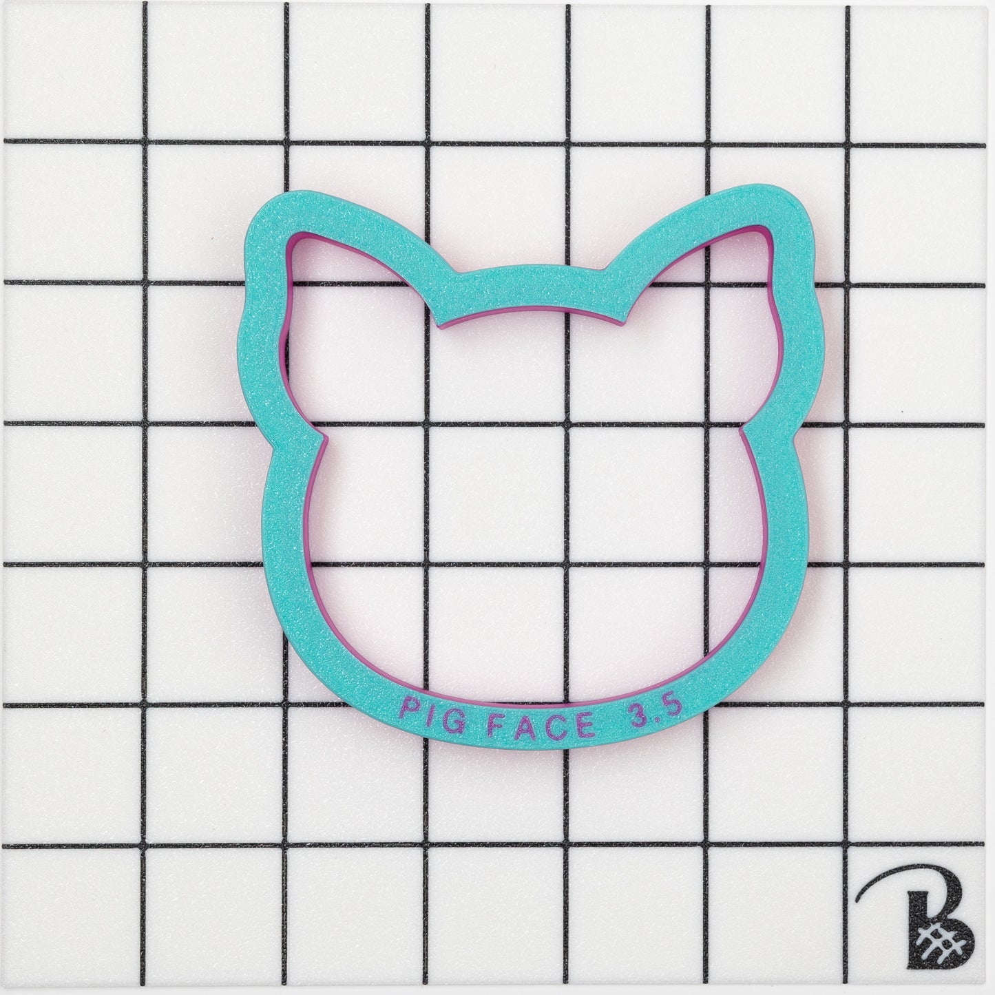 Pig Face Cookie Cutter (may want to size down)