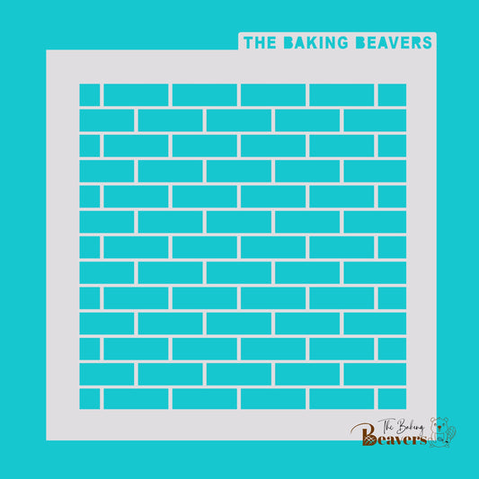 Brick Pattern Stencil