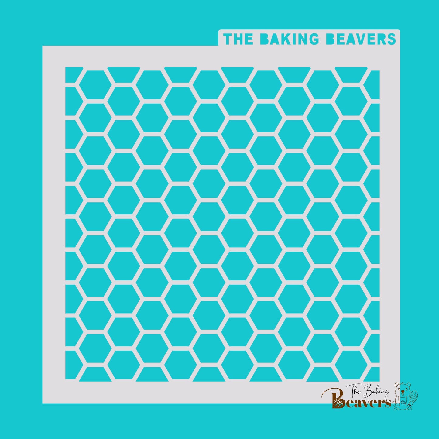 Honeycomb Pattern Stencil (3 size options)