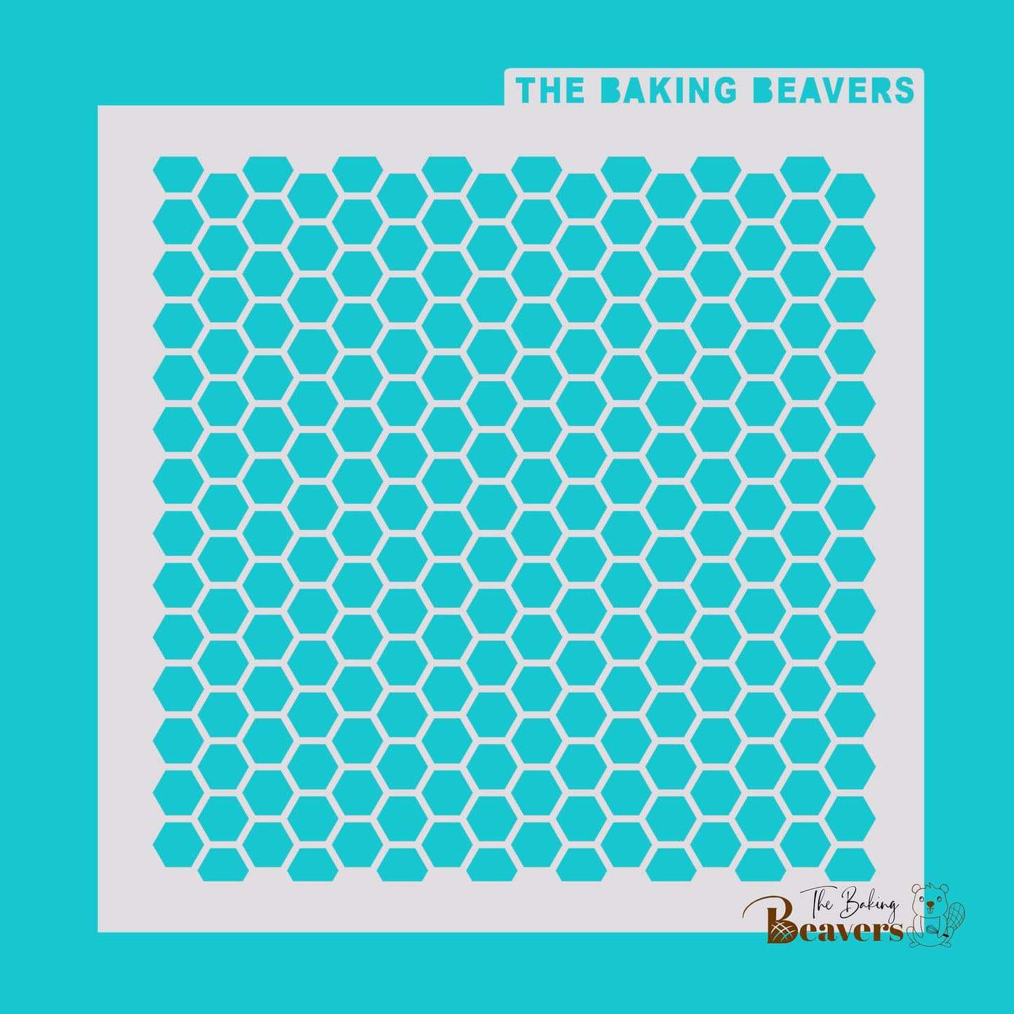 Honeycomb Pattern Stencil (3 size options)